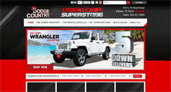 Desktop Screenshot of dodgecountryusedcars.com